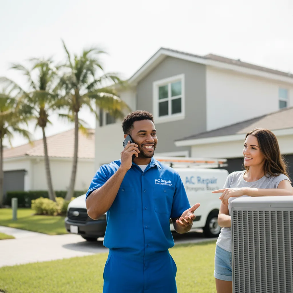 AC Repair Pompano Beach customer support in Bell